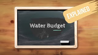 Water Budget Explained  A Useful Tool for Sustainable Water Management SustainableWaterPlanning [upl. by Etnaid650]