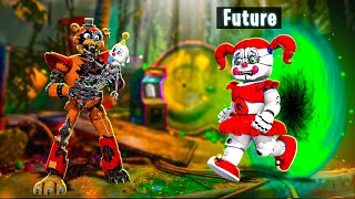 Circus Baby TRAVELS to The FUTURE in VRCHAT [upl. by Criswell]