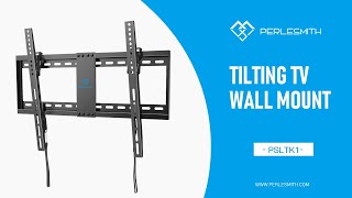 PSLTK1 LowProfile TV Wall Mount Bracket Fits Most 32quot70quot TVs  PERLESMITH [upl. by Brocklin]