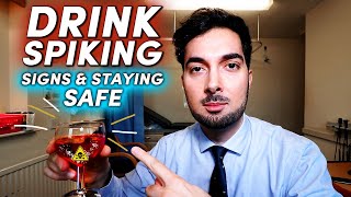 Drink Spiking Symptoms and Staying Safe [upl. by Minnnie]