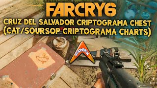 Far Cry 6  Cruz Del Salvador Criptograma Chest CatSoursop Criptograma Charts [upl. by Hairym]