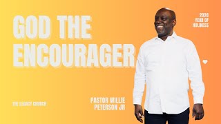 God The Encourager  1 Samuel 30110 1819  Pastor Willie Peterson Jr [upl. by Naivart]