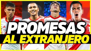 PERUANOS A EUROPA ¿JOAO GRIMALDO Y PIERO QUISPE  JÓVENES PROMESAS DE LA SELECCIÓN [upl. by Benetta]