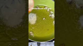 Akara in 5mins akara 5minsbreakfast breakfast homemadecooking [upl. by Aneez231]