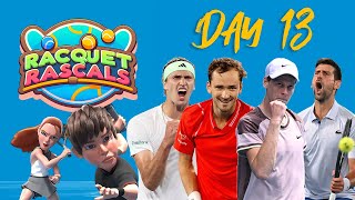 LIVE  Mens Singles Semifinals  AO Racquet Rascals Day 13  Australian Open 2024 [upl. by Kingsbury]