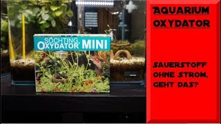 OXYDATOR AQUARIUM  ERKLÄRUNG  SÖCHTING UNBOXING [upl. by Nojel]