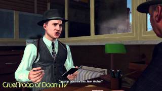 LA Noire Perfect Interrogation  Richard Coombs  DLC A Slip of the Tongue Case [upl. by Franza830]