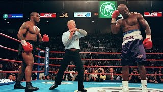 Mike Tyson vs Evander Holyfield 2 Highlights The bitefight [upl. by Trebmer]