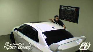 Gloss Black Vinyl Roof Wrap Installation [upl. by Milan228]