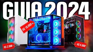 Guia do PC Gamer 2024 PC Baratinho PC Ideal e PC topo de linha [upl. by Leay]