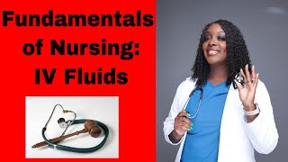 Fundamentals Intravenous Fluids [upl. by Mitzie]