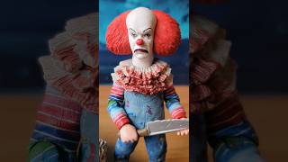 Chucky Pennywise Vs 2017 Pennywise  NECA Horror Figure Setup [upl. by Emya158]