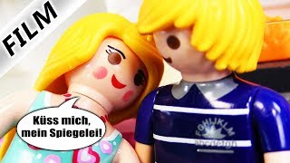 Playmobil Film Deutsch FRAU DIVA STEHT AUF PAPA KÜSSEN SICH DIE BEIDEN VOR KINDERN Familie Vogel [upl. by Repard]