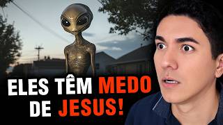 ETS ESTÃO FUGINDO AO OUVIR O NOME DE JESUS  Descubra Por quê [upl. by Mikael190]