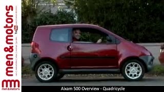 Aixam 500 Overview  Quadricycle [upl. by Aehtna]