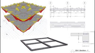 ETABS 21 Tutorial  A Complete RC Frame Analysis Design and Detatiling with latest ETABS Software [upl. by Staffard]