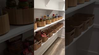 PANTRY ORGANIZATION PT 2 🖤🫶🏻 pantry organization organizedhome restock pantryorganization [upl. by Eaver]