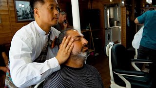 Pay It Forward Barber Chair Massage Ali Zen Edit ASMR [upl. by Tuttle]