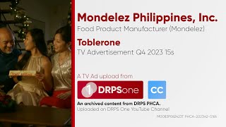 Toblerone TV Ad Q4 2023 15s Philippines CC [upl. by Nillek]