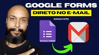 Como Receber Notificações do Google Forms por Email   Passo a Passo  googlesites sites [upl. by Yenahc]