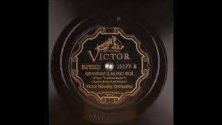 Grandmas Music Box  Victor Novelty Orchestra 1935 [upl. by Nahshunn]