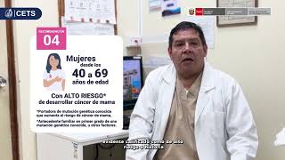 Guía de Práctica Clínica para el Tamizaje de Cáncer de Mama en el Primer Nivel de Atención [upl. by Strenta]