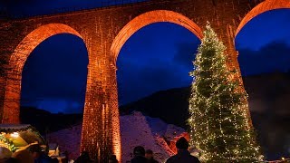 Christmas Market in the Ravenna Gorge  Ravennaschlucht  upper Black Forest [upl. by Lorac]