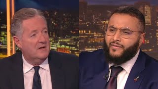 ‘Why are you stuttering’ Mohammed Hijab clashes with Piers Morgan over IsraeliHamas war [upl. by Nyrok]