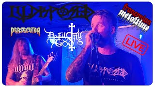 Franconian Metaltime  LIVE  Illdisposed Defacing God Persecutor [upl. by Haroppizt164]