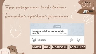 cara jual aplikasi premium PART 2 [upl. by Enilrae]