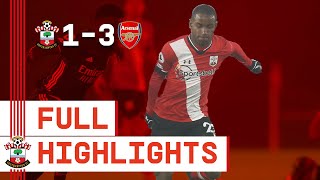 HIGHLIGHTS Southampton 13 Arsenal  Premier League [upl. by Opiak]