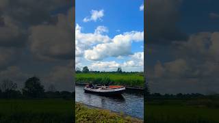 Giethoorn🇳🇱 travel giethoorn netherlands chill [upl. by Alyekahs483]