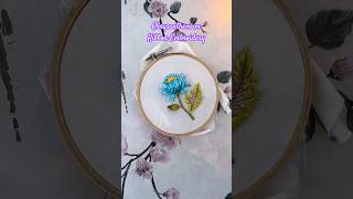 Chrysanthemum Ribbon Embroidery Tutorial [upl. by Elaval]