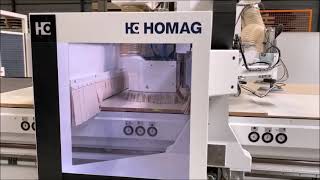 HOMAG CENTATEQ N700  BHP 200VANTAGE 714 CNC Nesting Machi [upl. by Nolyaw788]