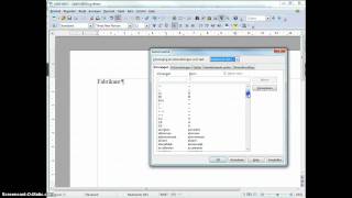 04 OpenOffice Writer Autocorrectie [upl. by Enaud]