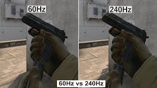 60hz vs 144hz vs 240hz ¿HAY DIFERENCIA  MONITORES GAMING [upl. by Kraus78]