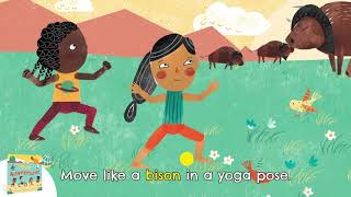 Yoga Adventure Animation  Barefoot Books [upl. by Leugimsiul106]