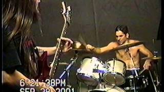 Blood Storm with Proscriptor on Drums  Rehearsal and Live September 2001 [upl. by Tennes]