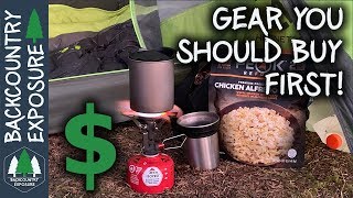 Backpacking Gear You Should Buy First And Why [upl. by Lavern]