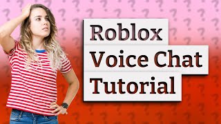 Is Roblox voice chat on console [upl. by Afas719]