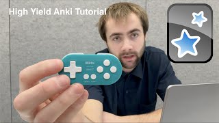 High Yield Anki Tutorial settings cards addons controller  AnKing deck [upl. by Eentihw774]