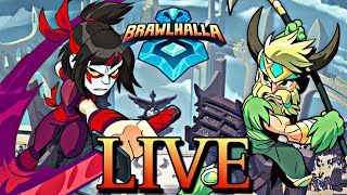 LIVE🔴 BRAWLHALLA CUSTOMS  PLAYING WSUBS [upl. by Nicholson]