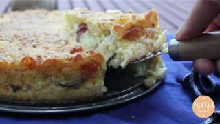 Gateau di patate con funghi speck e scamorza  Ricetta [upl. by Carey186]