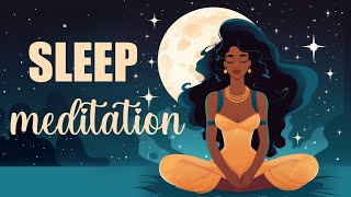 Deep Sleep Meditation  Sleep TalkDown Guided Meditation Hypnosis for Sleeping amp Insomnia Relief 💤 [upl. by Esilahc]