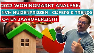 2023 Woningmarkt Analyse  NVM huizenprijzen  Cijfers amp Trends  Q4 en Jaaroverzicht Digimakelaars [upl. by Aiasi]