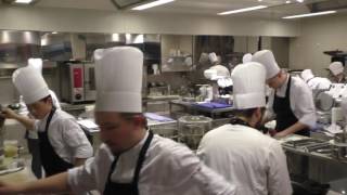 The busy kitchen at Michelin star restaurant Steirereck [upl. by Maite]