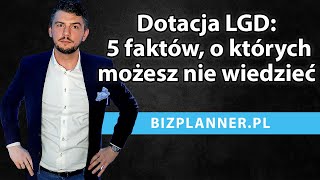 Dotacje LGD 2023  Dotacja dla pracujących  Kto może ubiegać się o dotacje z LGD Nawet 100 tys [upl. by Trueman20]