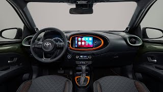 2022 Toyota Aygo X  INTERIOR [upl. by Urdna]