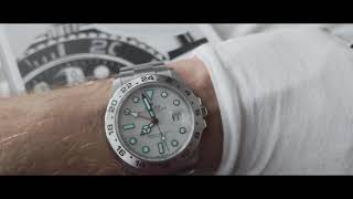 Rolex Explorer II Polar  Watchmakers Notes Arctic Survival Trained [upl. by Blaire375]