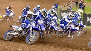 Motocross Kids at MXoN Matterley Basin  Yamaha YZ bLU cRU CUP 2024 by Jaume Soler [upl. by Ppilihp115]